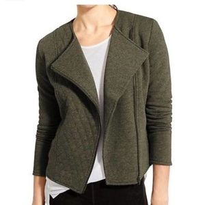 Athleta Belvedere Moto Jacket Quilted XS